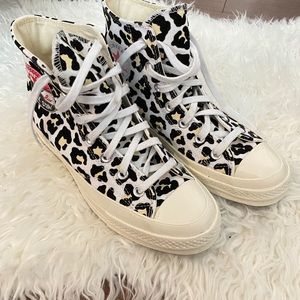 Leopard converse brand new chuck taylor